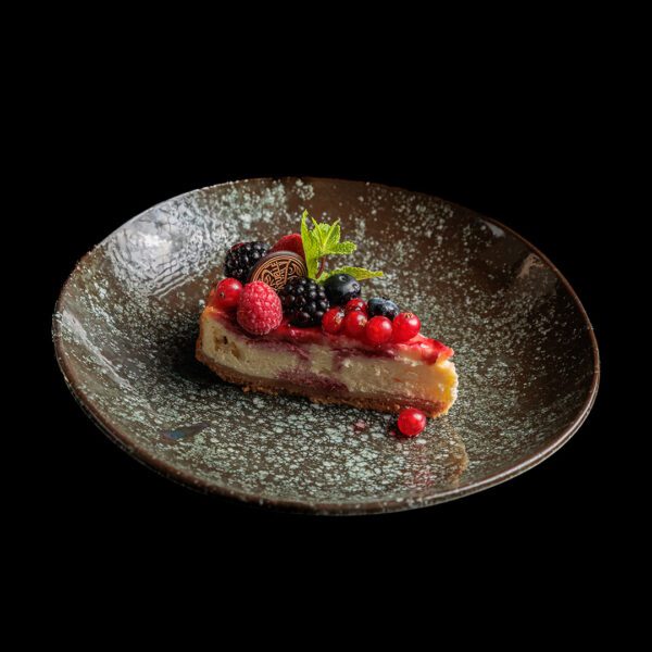CHEESECAKE CU SOS DE FRUCTE
